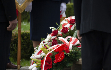 Uroczystości przy Pomniku Niepodległości