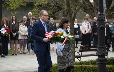 Uroczystości przy Pomniku Niepodległości