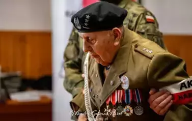 Porucznik Władysław Wolańczyk &bdquo;Koc&rdquo;- ostatni żyjący żołnierz AK Narol 35