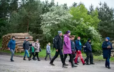 Rodzinny Rajd Pieszy &bdquo;Tropem Żurawia&rdquo; 50