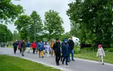 Rodzinny Rajd Pieszy &bdquo;Tropem Żurawia&rdquo; 74