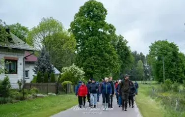 Rodzinny Rajd Pieszy &bdquo;Tropem Żurawia&rdquo; 76