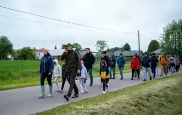 Rodzinny Rajd Pieszy &bdquo;Tropem Żurawia&rdquo; 86