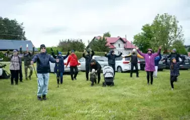 Rodzinny Rajd Pieszy &bdquo;Tropem Żurawia&rdquo; 91