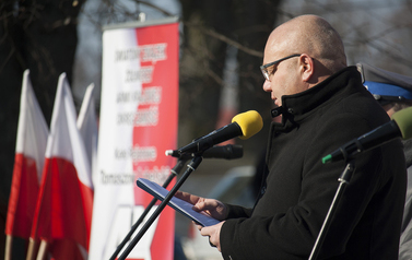 Odczytanie listu od Marszałka Wojew&oacute;dztwa Podkarpackiego