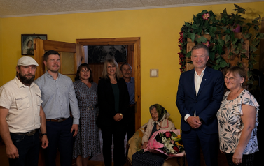 100. urodziny Pani Zofii Mazur 1