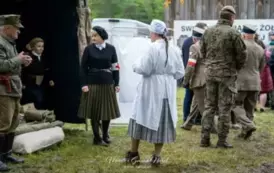 PAMIĘĆ ARMII KRAJOWEJ KOMPANI NAROL W RAMACH OBCHOD&Oacute;W 81. ROCZNICY OBRONY NAROLA Mauryc&oacute;wka 14
