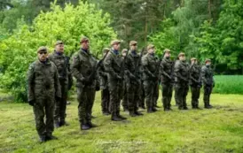 PAMIĘĆ ARMII KRAJOWEJ KOMPANI NAROL W RAMACH OBCHOD&Oacute;W 81. ROCZNICY OBRONY NAROLA Mauryc&oacute;wka 30