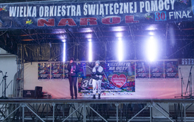 Występ uczni&oacute;w Szkoły Podstawowej w Narolu