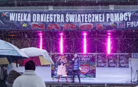 Występ uczni&oacute;w Szkoły Podstawowej w Łukawicy