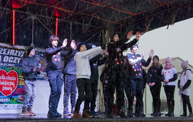 Występ uczni&oacute;w Szkoły Podstawowej w Łukawicy