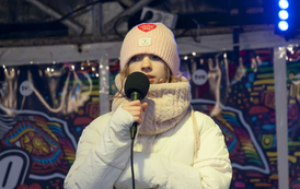 Występ uczni&oacute;w Szkoły Podstawowej w Narolu