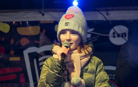 Występ uczni&oacute;w Szkoły Podstawowej w Narolu