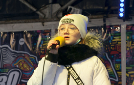 Występ uczni&oacute;w Szkoły Podstawowej w Narolu