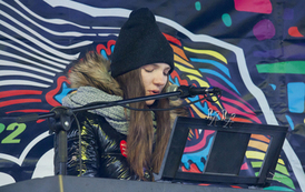 Występ uczni&oacute;w Narolskiej Szkoły Muzyki