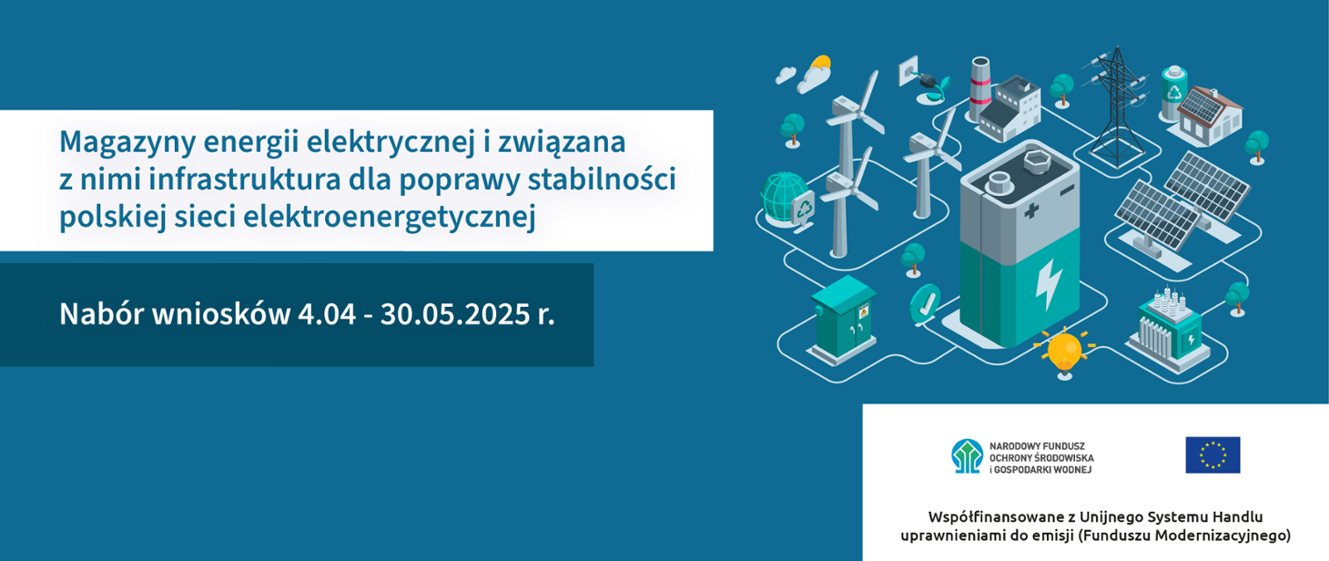 Magazyny energii elektrycznej i związana z nimi infrastruktura dla poprawy stabilności polskiej sieci elektroenergetycznej