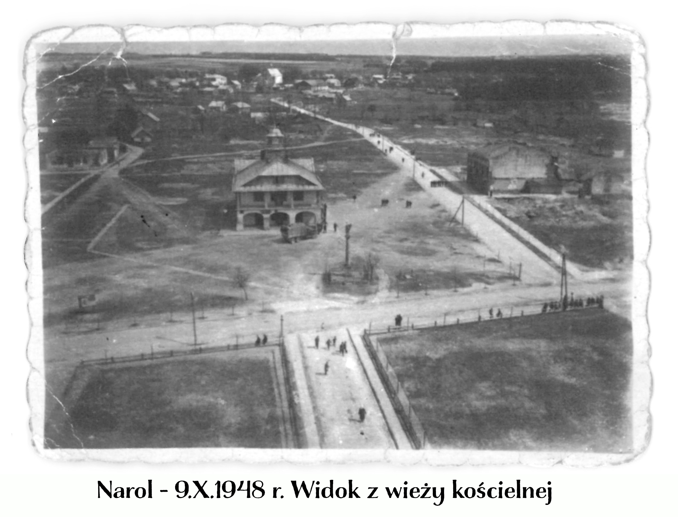 Ratusz z&nbsp;wieży kościelnej