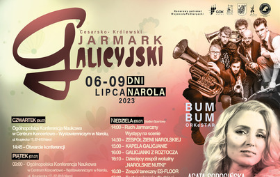 Zdjęcie do XXIII CESARSKO-KR&Oacute;LEWSKI JARMARK GALICYJSKI - DNI NAROLA 2023