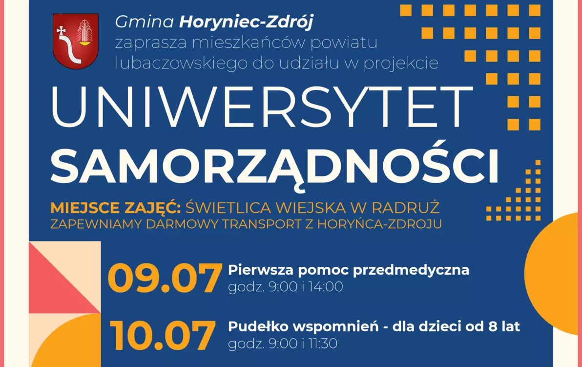 Zdjęcie do UNIWERSYTET SAMORZĄDNOŚCI