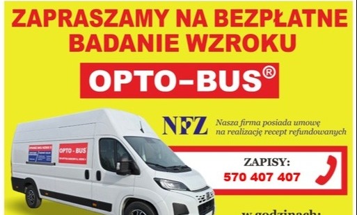 Bezpłatne badanie wzroku w Narolu