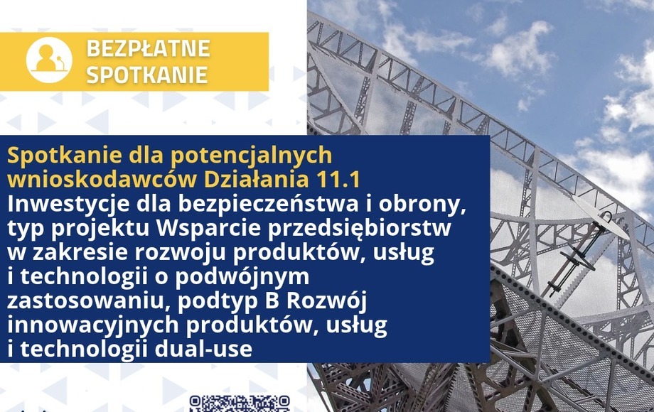 Spotkanie dla wnioskodawców dot. inwestycji dla bezpieczeństwa i obrony